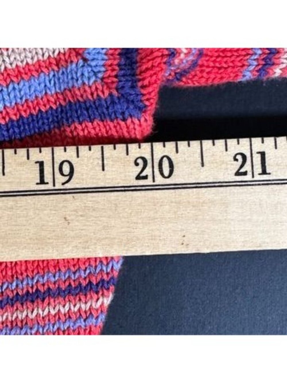 Vintage 80s YVES SAINT LAURENT Pour Homme Striped Cotton Sweater Mens LARGE - Picture 5 of 7